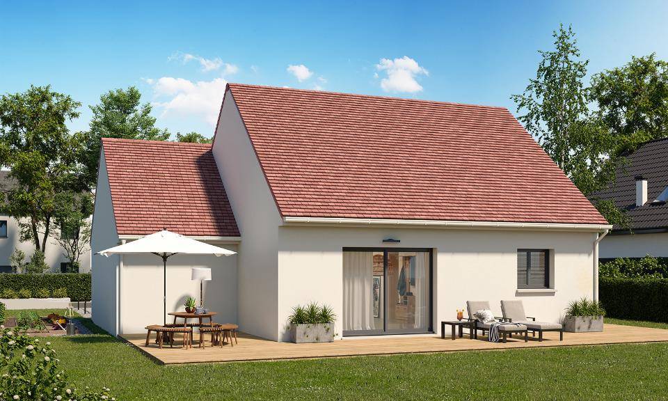 Programme terrain + maison à Saint-Martin-du-Vivier en Seine-Maritime (76) de 71 m² à vendre au prix de 236000€ - 2