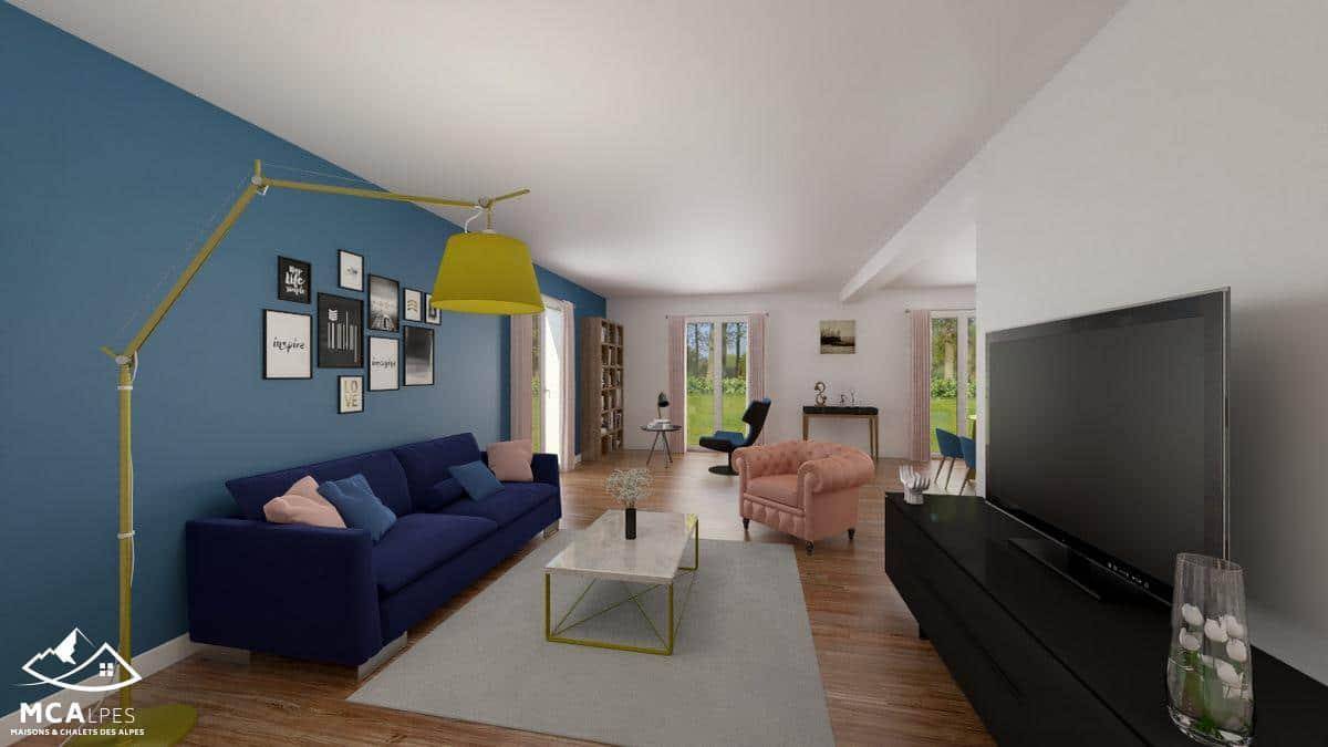 Programme terrain + maison à Vovray-en-Bornes en Haute-Savoie (74) de 89 m² à vendre au prix de 510200€ - 2