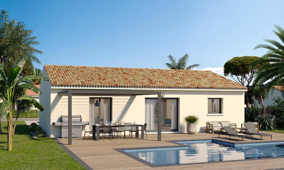 Programme terrain + maison à Combaillaux en Hérault (34) de 85 m² à vendre au prix de 365000€ - 2
