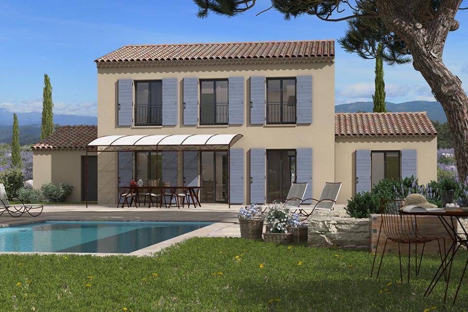 Programme terrain + maison à Caseneuve en Vaucluse (84) de 130 m² à vendre au prix de 435820€ - 2