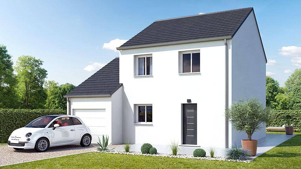 Programme terrain + maison à Boult-sur-Suippe en Marne (51) de 95 m² à vendre au prix de 219590€ - 4