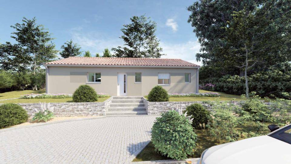 Programme terrain + maison à Morlanne en Pyrénées-Atlantiques (64) de 100 m² à vendre au prix de 210000€ - 4