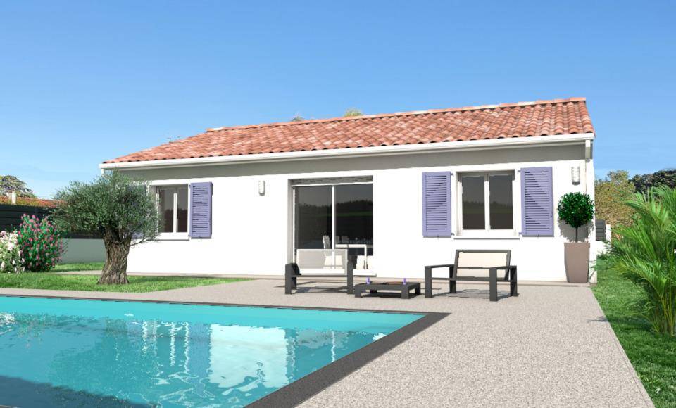 Programme terrain + maison à Villeneuve-la-Comptal en Aude (11) de 73 m² à vendre au prix de 189591€ - 4