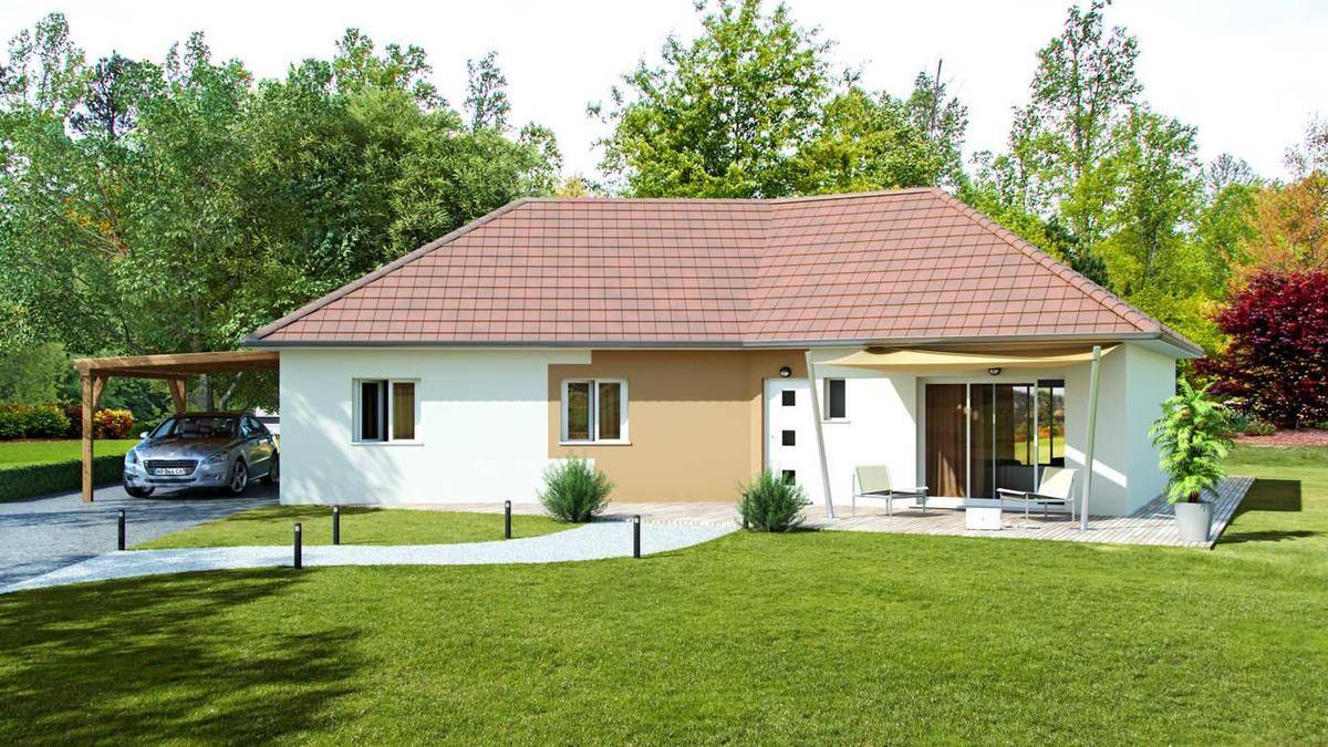 Programme terrain + maison à Villers-Robert en Jura (39) de 113 m² à vendre au prix de 195410€ - 1