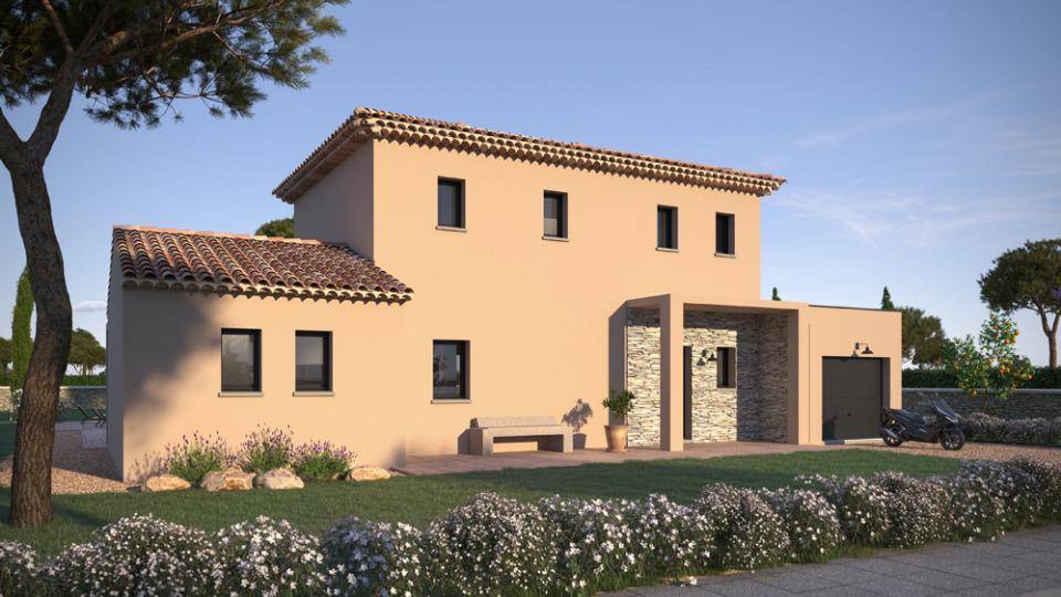 Programme terrain + maison à Vence en Alpes-Maritimes (06) de 120 m² à vendre au prix de 686000€ - 1