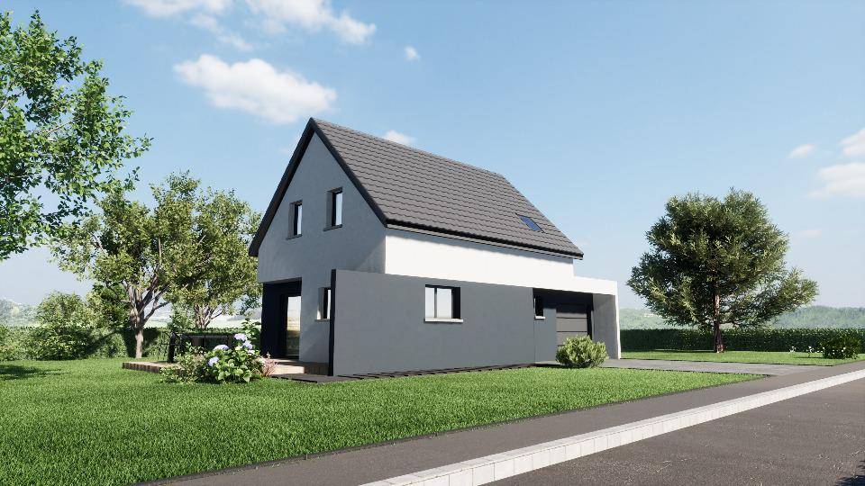 Programme terrain + maison à Schirmeck en Bas-Rhin (67) de 94 m² à vendre au prix de 327700€ - 2