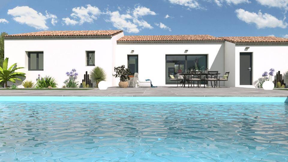 Programme terrain + maison à Grillon en Vaucluse (84) de 102 m² à vendre au prix de 314000€ - 2