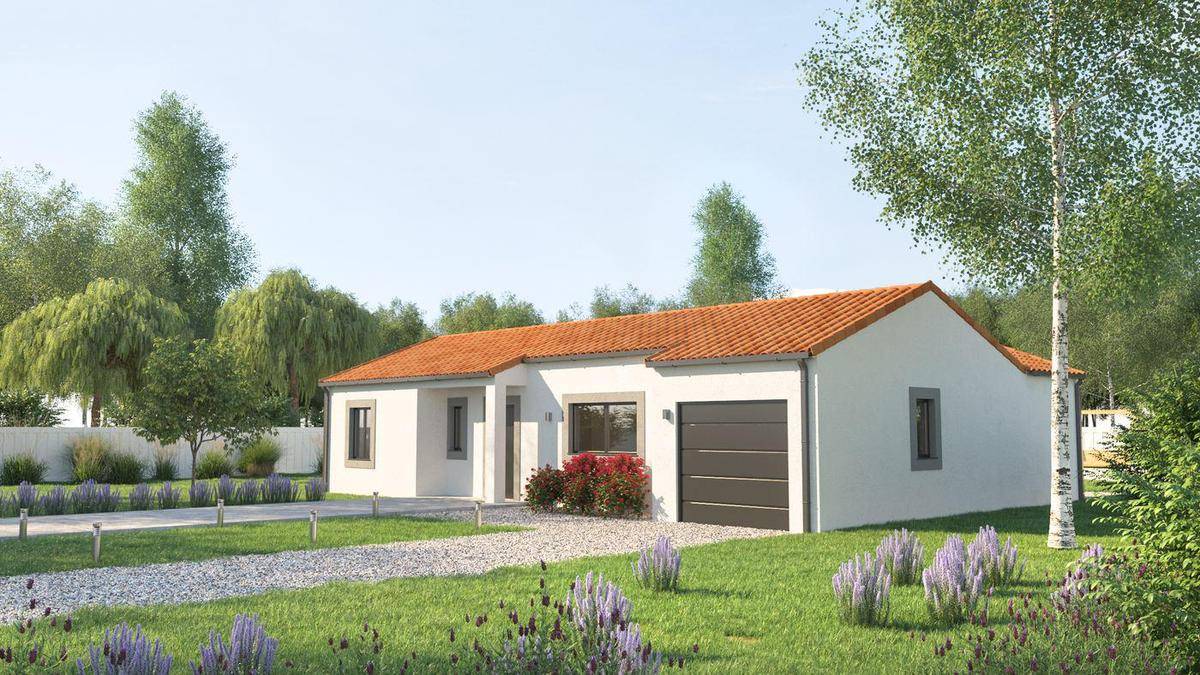 Programme terrain + maison à Saint-André-d'Allas en Dordogne (24) de 81 m² à vendre au prix de 181231€ - 1