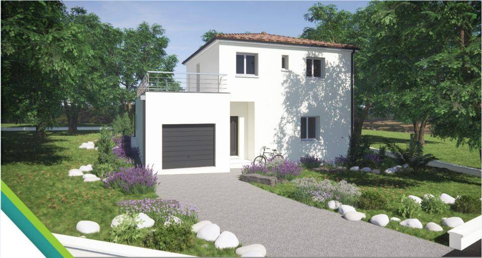 Programme terrain + maison à Saint-Germain-de-Montbron en Charente (16) de 120 m² à vendre au prix de 290700€ - 2