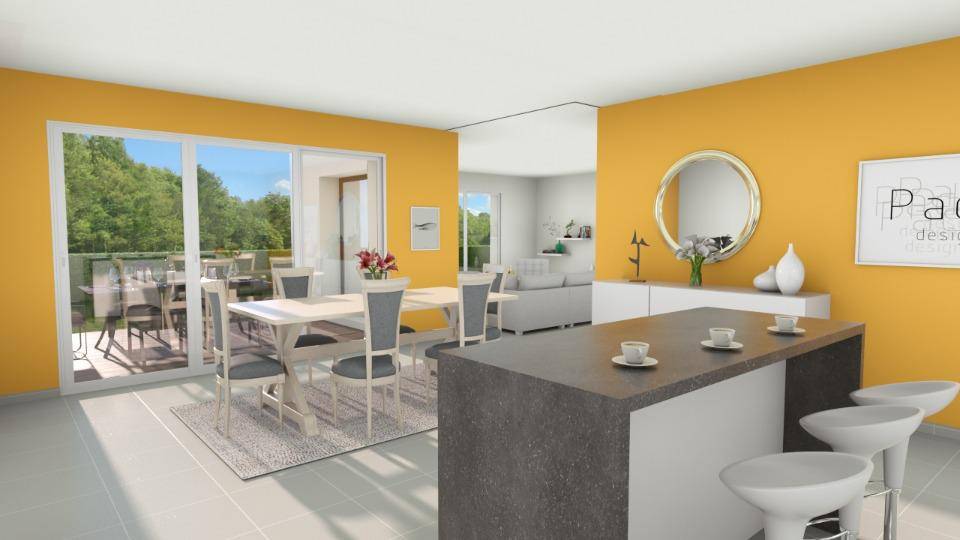 Programme terrain + maison à Pleuven en Finistère (29) de 117 m² à vendre au prix de 455500€ - 2