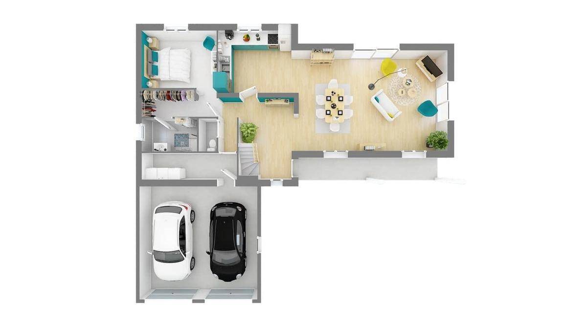 Programme terrain + maison à Besançon en Doubs (25) de 135 m² à vendre au prix de 336240€ - 2