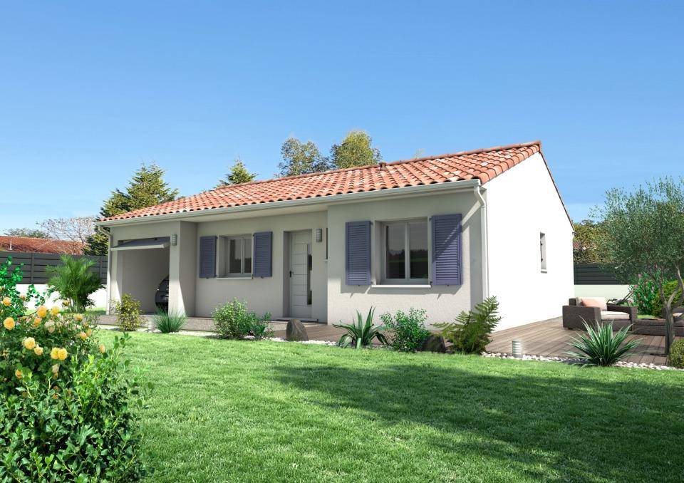 Programme terrain + maison à Rabastens en Tarn (81) de 73 m² à vendre au prix de 196000€ - 1