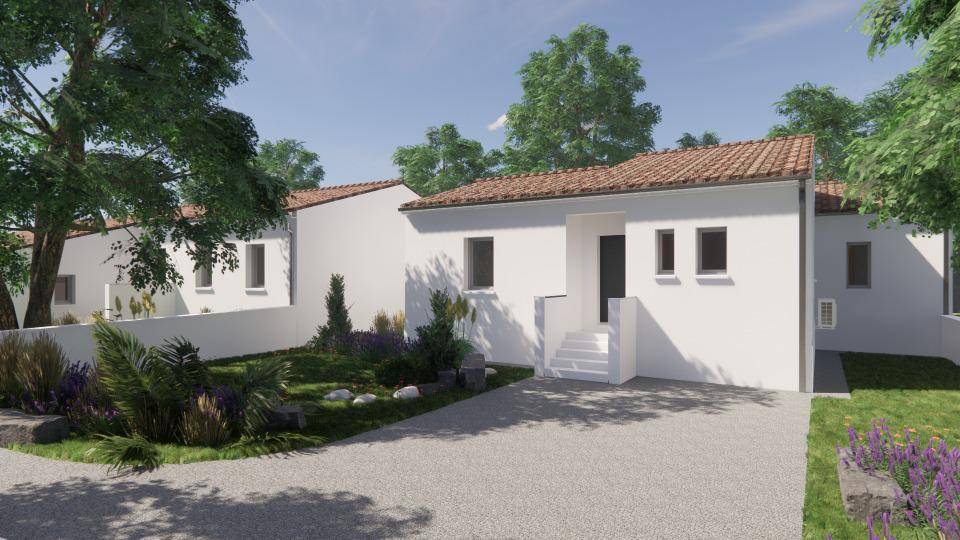 Programme terrain + maison à Anais en Charente (16) de 107 m² à vendre au prix de 292000€ - 1