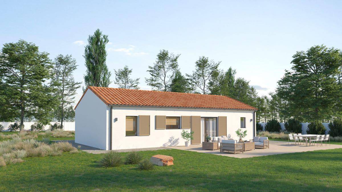 Programme terrain + maison à Neuvic en Dordogne (24) de 70 m² à vendre au prix de 163880€ - 4