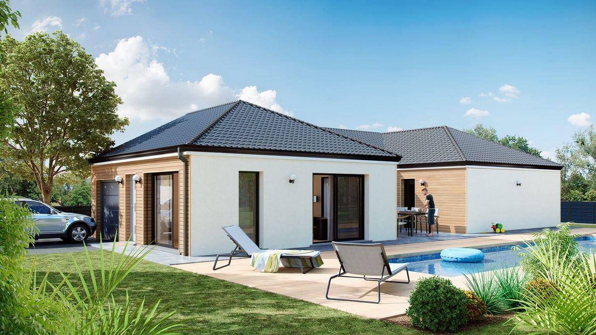 Programme terrain + maison à Rouillon en Sarthe (72) de 96 m² à vendre au prix de 251442€ - 1