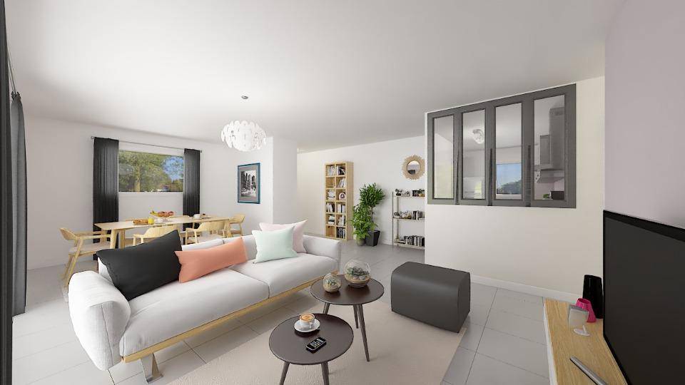 Programme terrain + maison à Saint-Martin-de-la-Cluze en Isère (38) de 100 m² à vendre au prix de 346000€ - 3