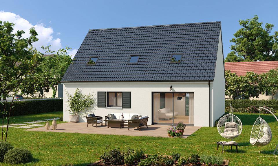 Programme terrain + maison à Pecqueuse en Essonne (91) de 92 m² à vendre au prix de 363556€ - 2