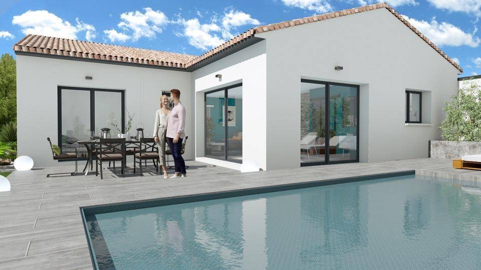 Programme terrain + maison à Grillon en Vaucluse (84) de 114 m² à vendre au prix de 383000€ - 2