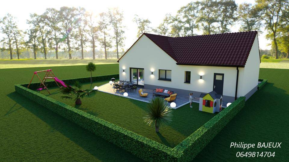 Programme terrain + maison à Liévin en Pas-de-Calais (62) de 80 m² à vendre au prix de 265979€ - 4