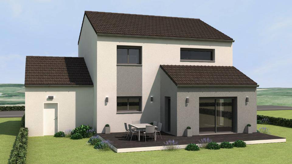 Programme terrain + maison à Jury en Moselle (57) de 110 m² à vendre au prix de 369000€ - 2