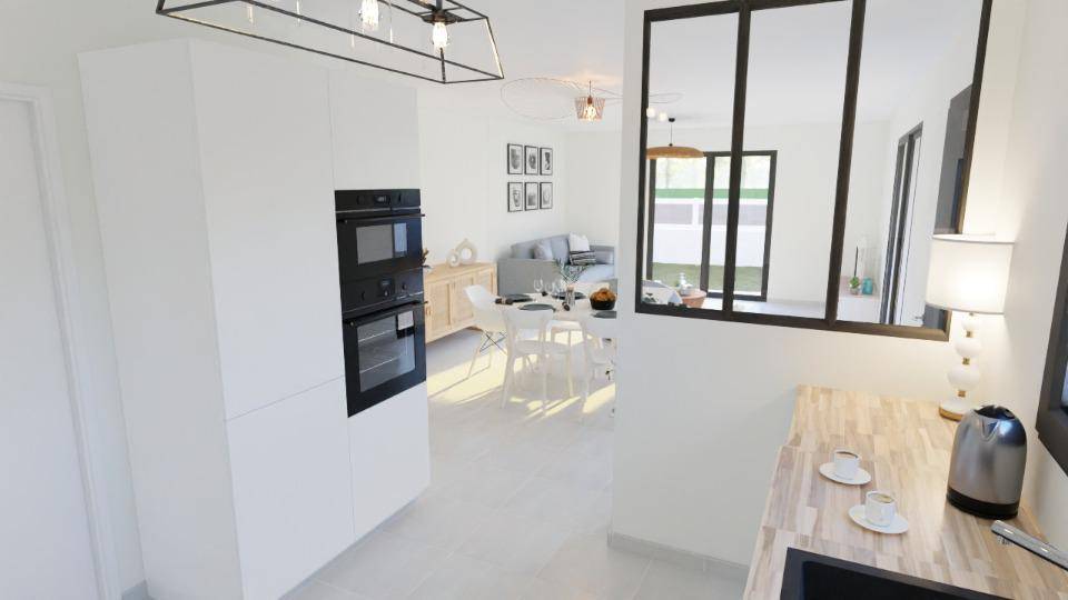 Programme terrain + maison à Bourg-Saint-Andéol en Ardèche (07) de 85 m² à vendre au prix de 227900€ - 3