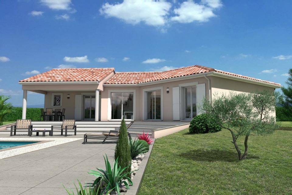 Programme terrain + maison à Villepinte en Aude (11) de 109 m² à vendre au prix de 248644€ - 1