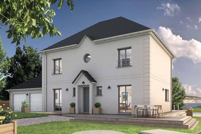 Programme terrain + maison à Le Vaudreuil en Eure (27) de 151 m² à vendre au prix de 406500€ - 1