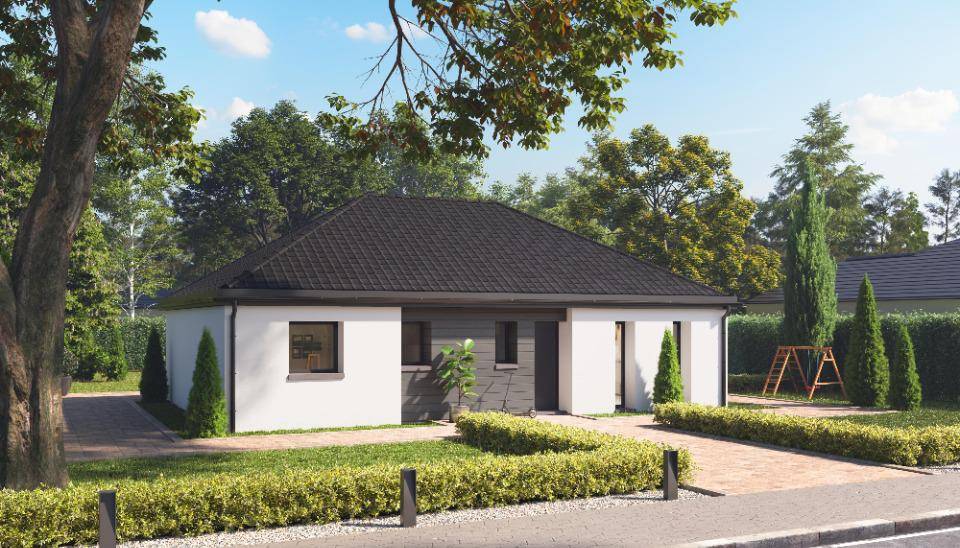 Programme terrain + maison à Douai en Nord (59) de 93 m² à vendre au prix de 174536€ - 1