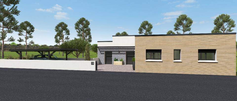 Programme terrain + maison à Port-d'Envaux en Charente-Maritime (17) de 134 m² à vendre au prix de 298520€ - 1