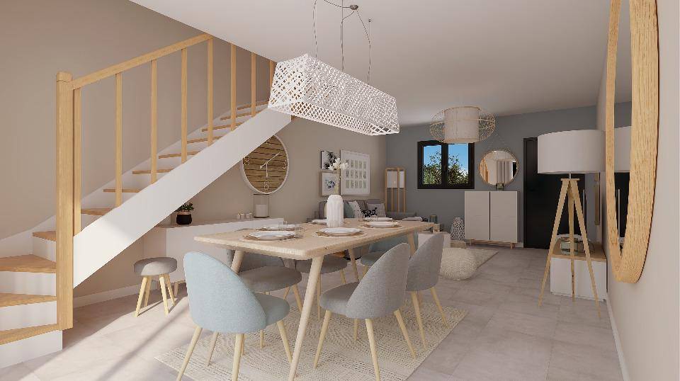Programme terrain + maison à Sotteville-lès-Rouen en Seine-Maritime (76) de 82 m² à vendre au prix de 296000€ - 3