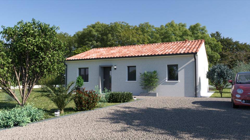 Programme terrain + maison à Vielmur-sur-Agout en Tarn (81) de 80 m² à vendre au prix de 157949€ - 2