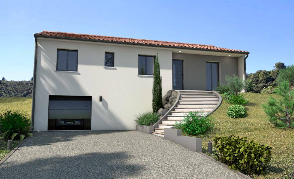 Programme terrain + maison à Lasserre-de-Prouille en Aude (11) de 95 m² à vendre au prix de 215326€ - 2
