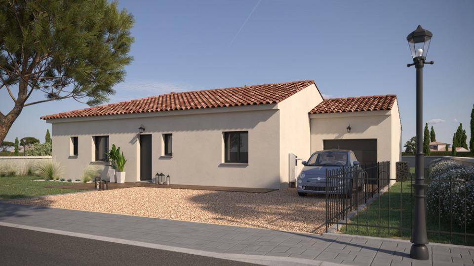 Programme terrain + maison à Bernis en Gard (30) de 85 m² à vendre au prix de 339000€ - 2