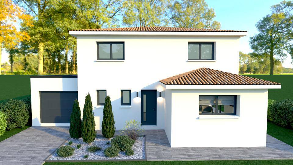 Programme terrain + maison à Peyrestortes en Pyrénées-Orientales (66) de 120 m² à vendre au prix de 397500€ - 1