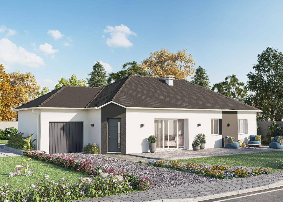 Programme terrain + maison à Soumoulou en Pyrénées-Atlantiques (64) de 100 m² à vendre au prix de 258000€ - 1