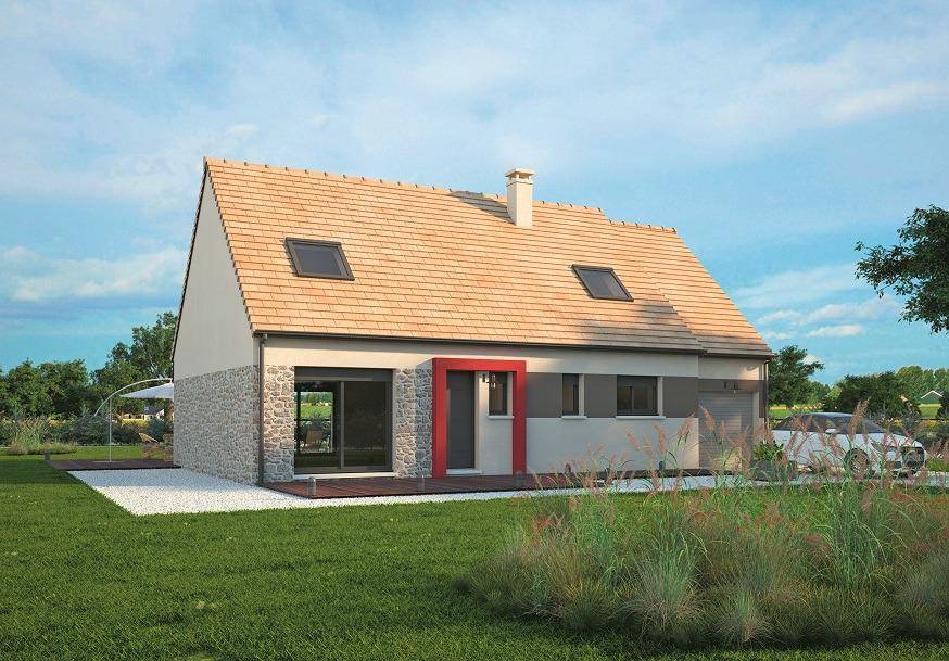 Programme terrain + maison à Marolles-en-Brie en Val-de-Marne (94) de 117 m² à vendre au prix de 572000€ - 1