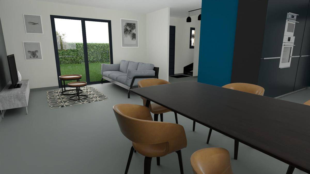 Programme terrain + maison à Montanay en Rhône (69) de 103 m² à vendre au prix de 473430€ - 3