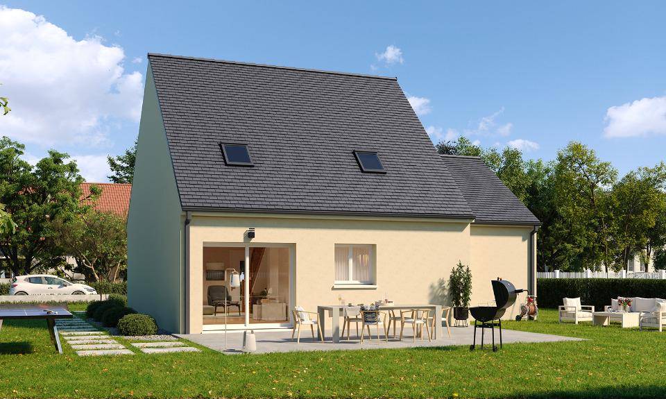 Programme terrain + maison à Crestot en Eure (27) de 90 m² à vendre au prix de 246250€ - 2