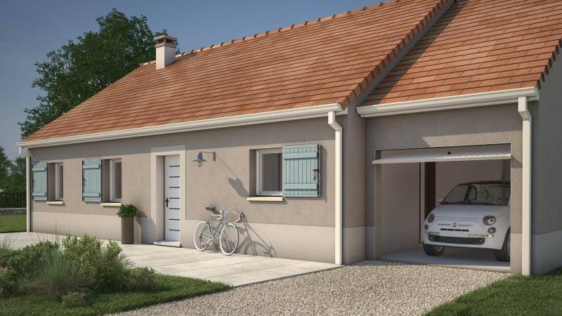 Programme terrain + maison à Précy-sur-Oise en Oise (60) de 60 m² à vendre au prix de 324111€ - 2
