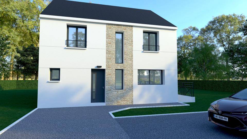 Programme terrain + maison à La Celle-Saint-Cloud en Yvelines (78) de 140 m² à vendre au prix de 869300€ - 4
