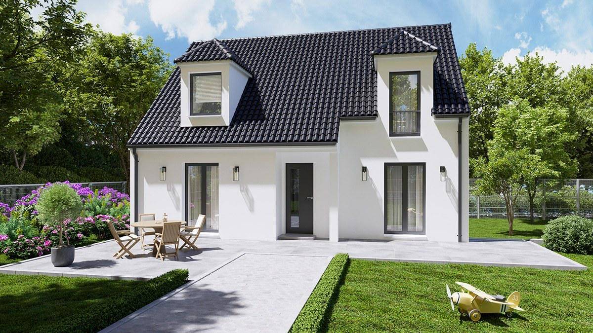 Programme terrain + maison à Vuillery en Aisne (02) de 87 m² à vendre au prix de 234916€ - 1