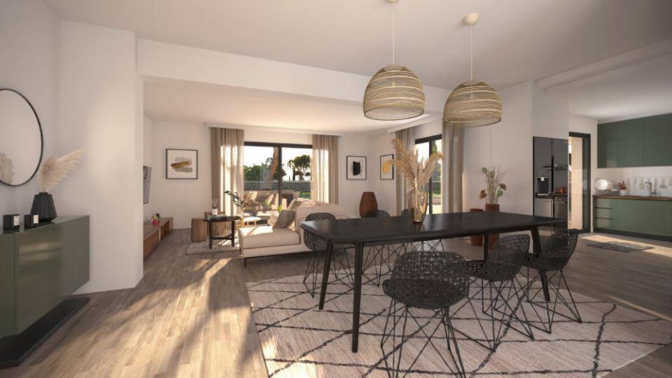 Programme terrain + maison à Loriol-du-Comtat en Vaucluse (84) de 95 m² à vendre au prix de 324000€ - 3