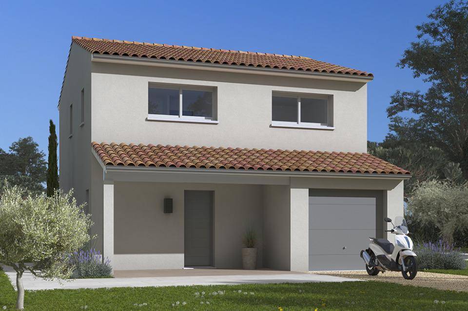 Programme terrain + maison à Fronton en Haute-Garonne (31) de 95 m² à vendre au prix de 230000€ - 1