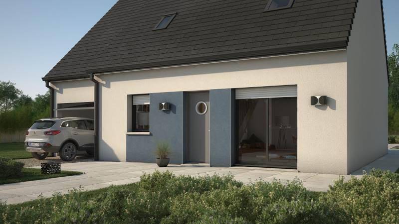 Programme terrain + maison à Longchamps en Eure (27) de 76 m² à vendre au prix de 165250€ - 2
