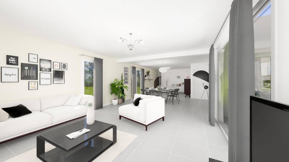 Programme terrain + maison à Laragne-Montéglin en Hautes-Alpes (05) de 140 m² à vendre au prix de 455000€ - 3