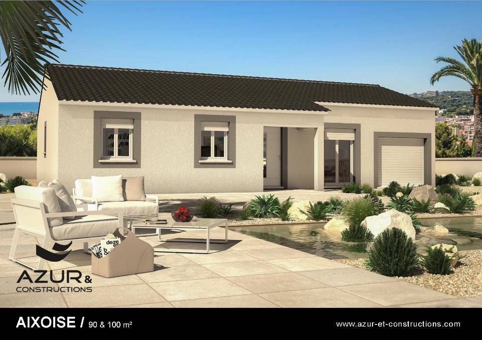Programme terrain + maison à Gardanne en Bouches-du-Rhône (13) de 100 m² à vendre au prix de 465300€ - 1