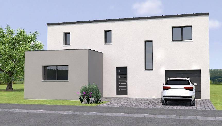 Programme terrain + maison à Écouflant en Maine-et-Loire (49) de 110 m² à vendre au prix de 323000€ - 1