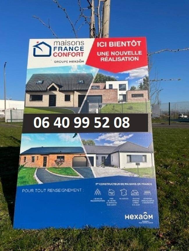 Terrain seul à Hermies en Pas-de-Calais (62) de 483 m² à vendre au prix de 48000€ - 2