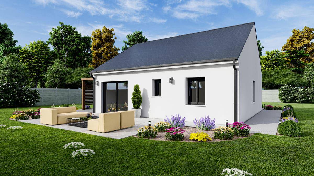 Programme terrain + maison à Louplande en Sarthe (72) de 73 m² à vendre au prix de 164166€ - 2