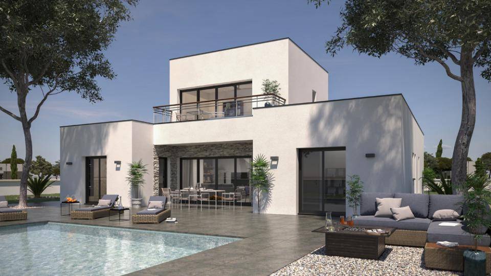 Programme terrain + maison à Arles en Bouches-du-Rhône (13) de 115 m² à vendre au prix de 530000€ - 1